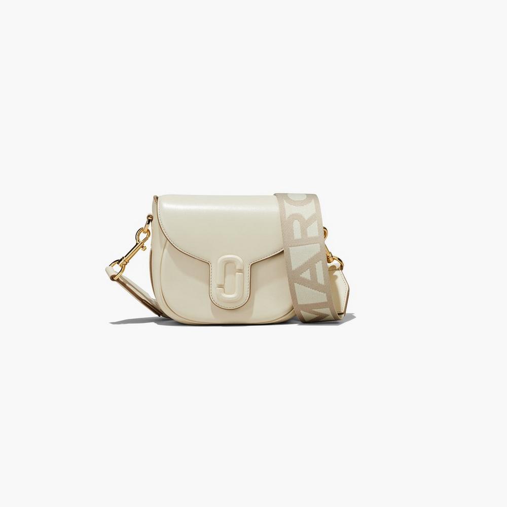 Alforjas Marc Jacobs J Marc Small Mujer Blancas | HOXW-70843