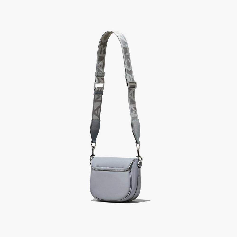 Alforjas Marc Jacobs J Marc Small Mujer Gris | WOUS-53764