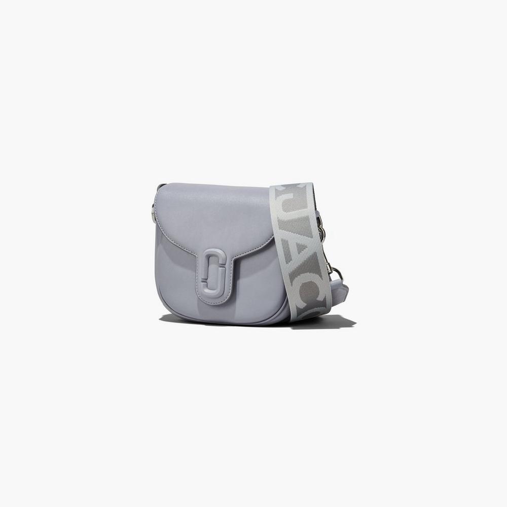 Alforjas Marc Jacobs J Marc Small Mujer Gris | WOUS-53764