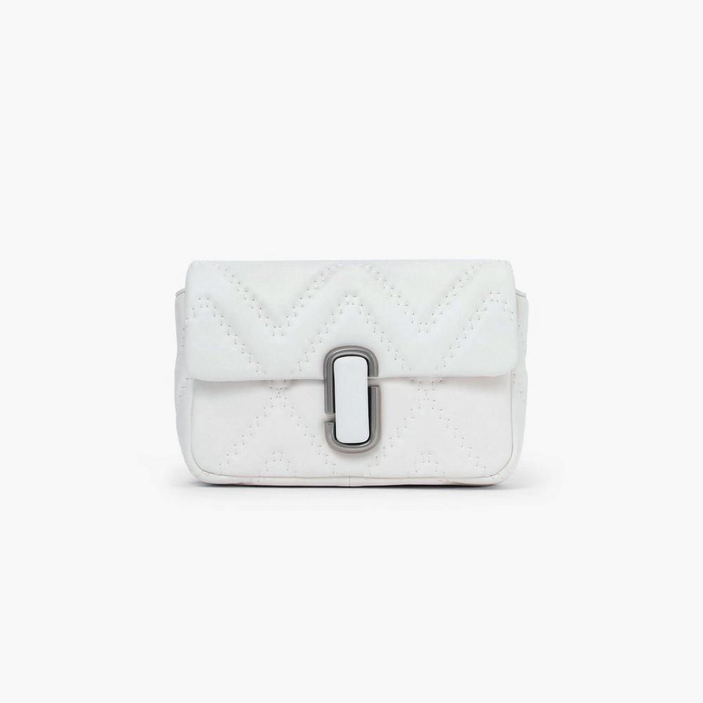 Bolsa De Hombro Marc Jacobs Acolchado Leather J Marc Mujer Blancas | BAVI-61394