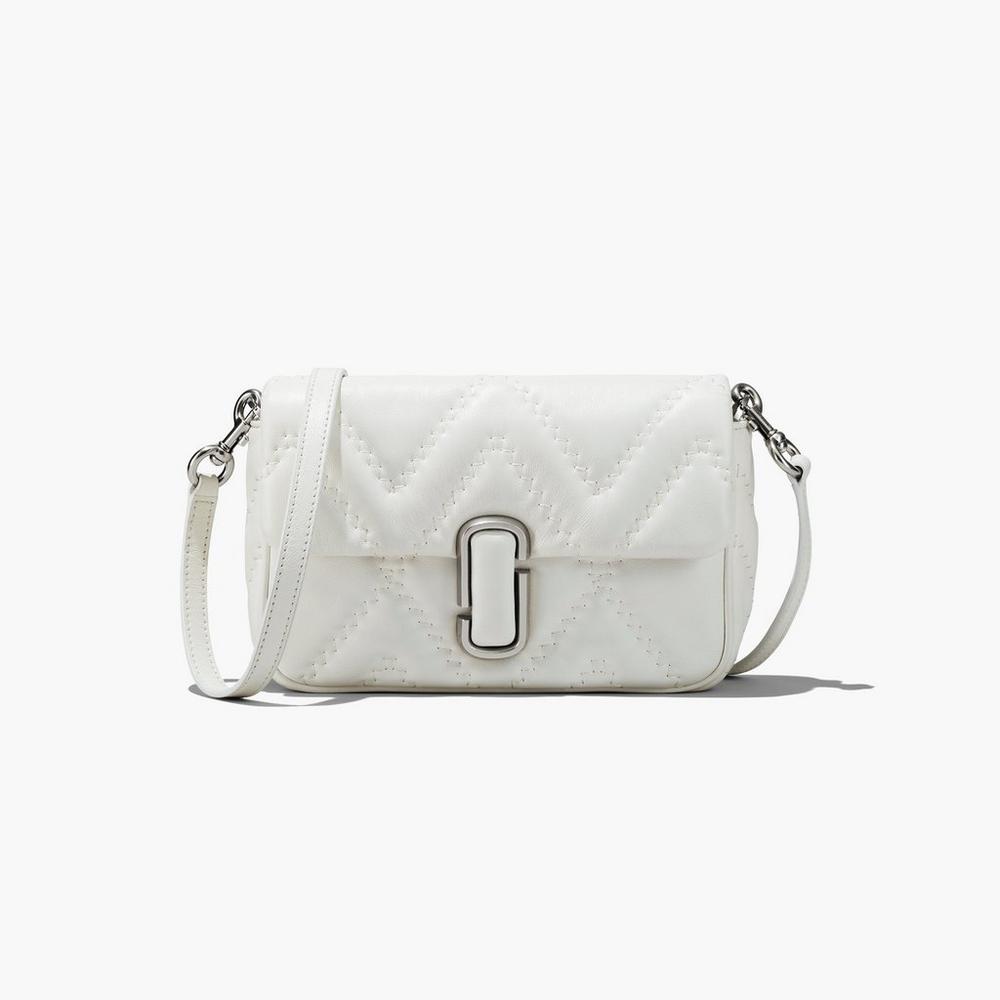 Bolsa De Hombro Marc Jacobs Acolchado Leather J Marc Mujer Blancas | BAVI-61394