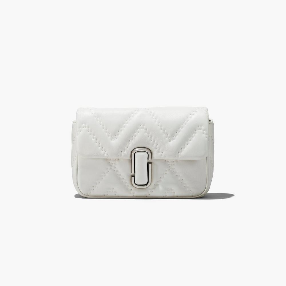 Bolsa De Hombro Marc Jacobs Acolchado Leather J Marc Mujer Blancas | BAVI-61394