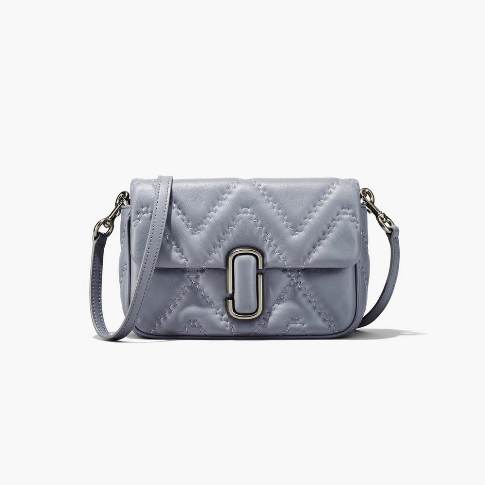 Bolsa De Hombro Marc Jacobs Acolchado Leather J Marc Mujer Gris | MWDC-54031