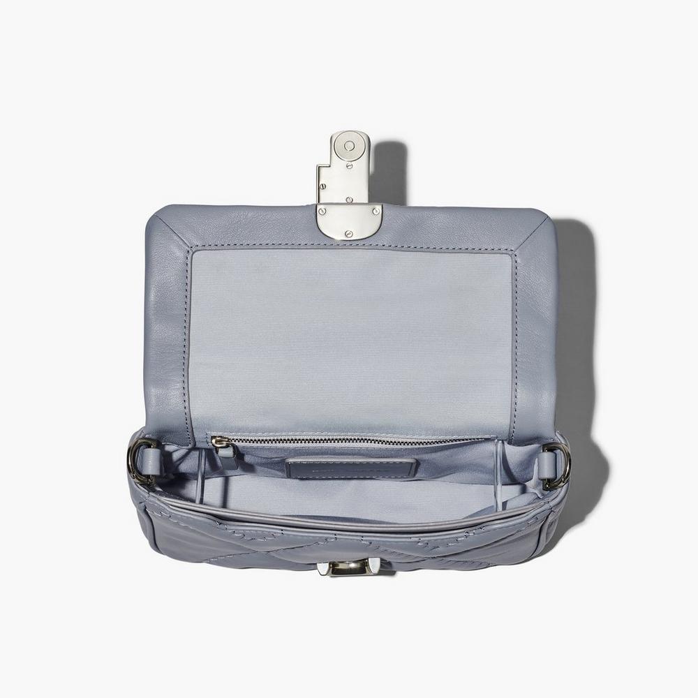 Bolsa De Hombro Marc Jacobs Acolchado Leather J Marc Mujer Gris | MWDC-54031