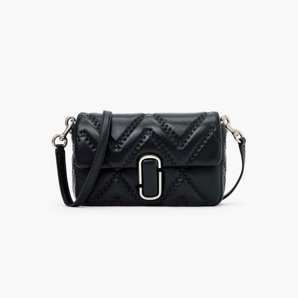 Bolsa De Hombro Marc Jacobs Acolchado Leather J Marc Mujer Negras | QCDR-74583