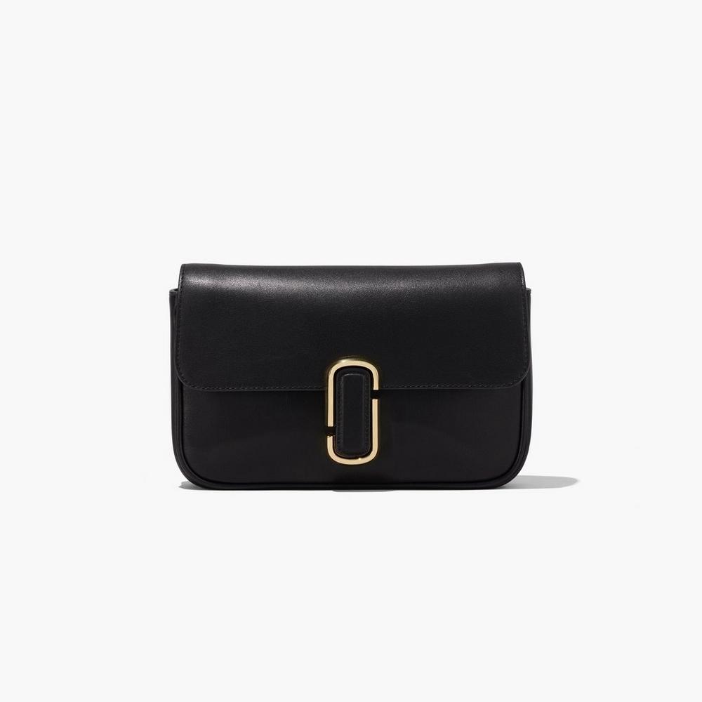 Bolsa De Hombro Marc Jacobs J Marc Soft Mujer Negras | COPJ-28140