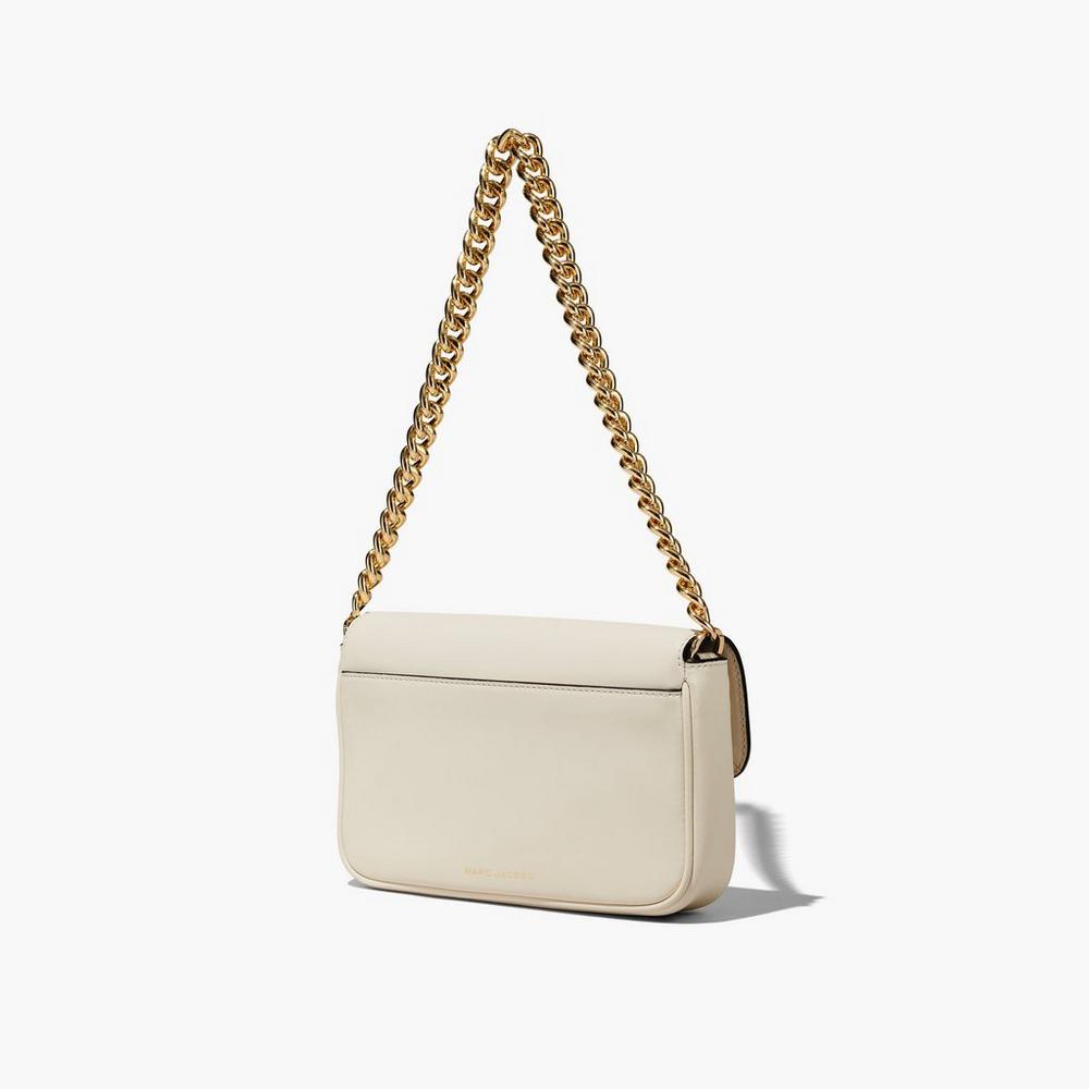 Bolsa De Hombro Marc Jacobs J Marc Soft Mujer Blancas | RMBN-12983