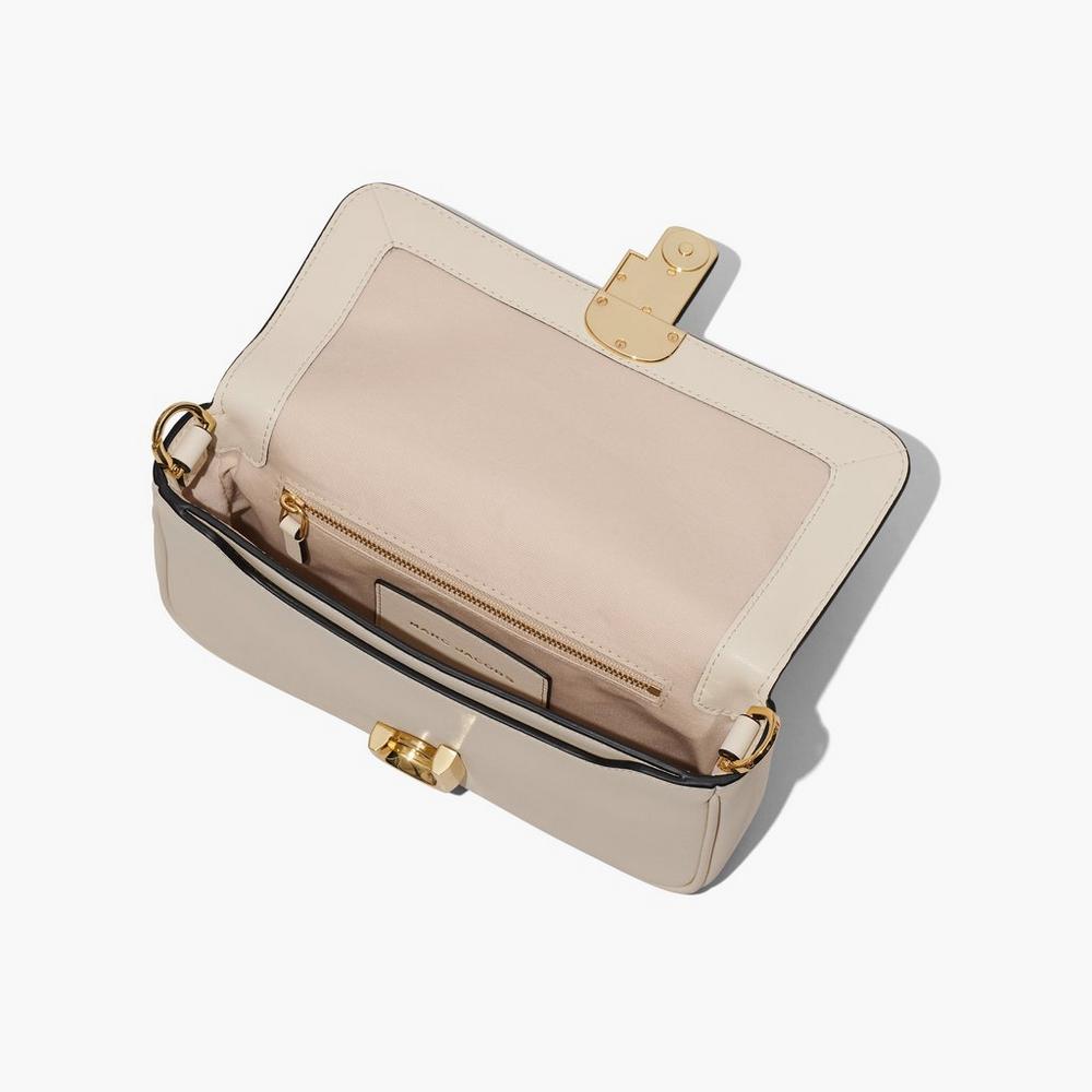 Bolsa De Hombro Marc Jacobs J Marc Soft Mujer Blancas | RMBN-12983