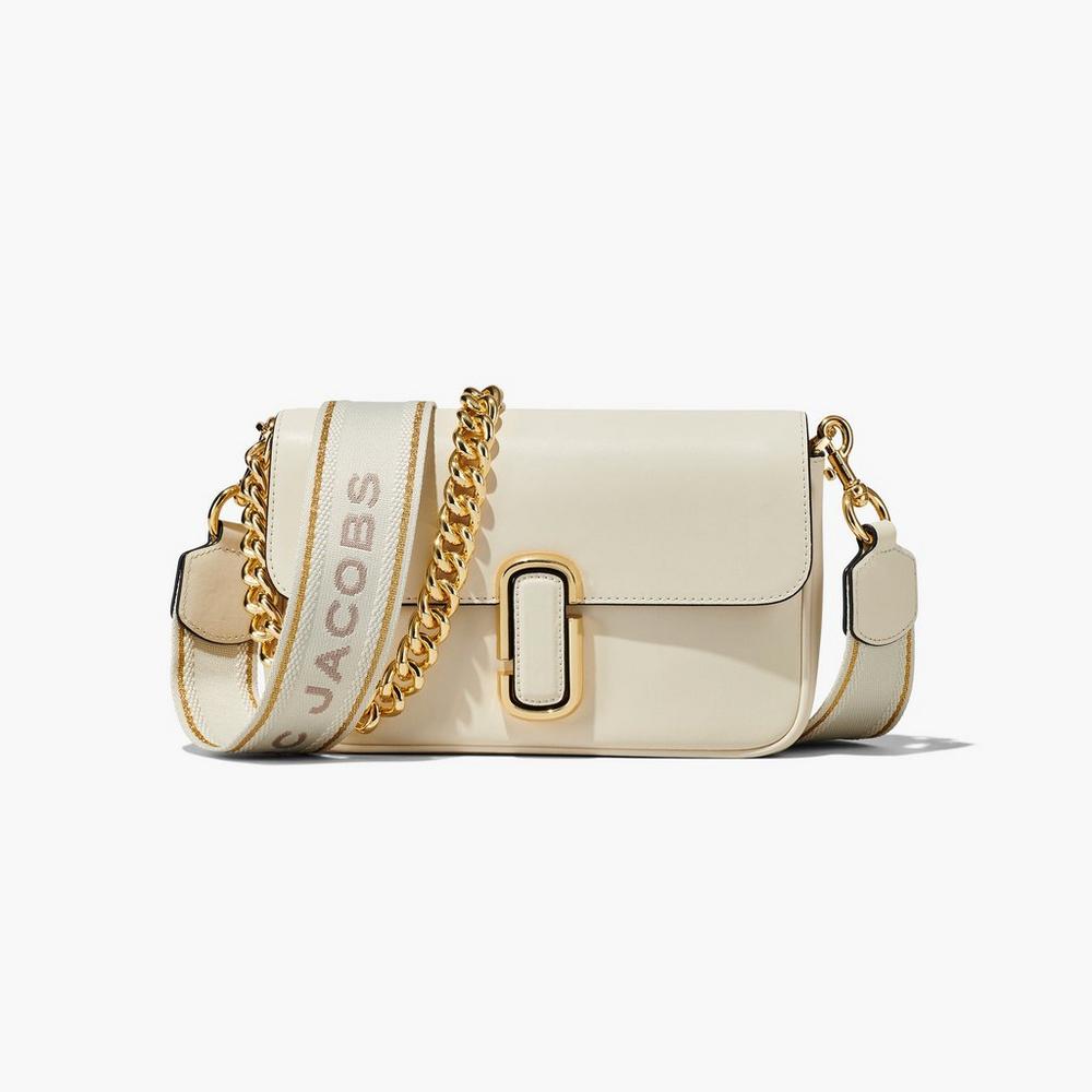 Bolsa De Hombro Marc Jacobs J Marc Soft Mujer Blancas | RMBN-12983