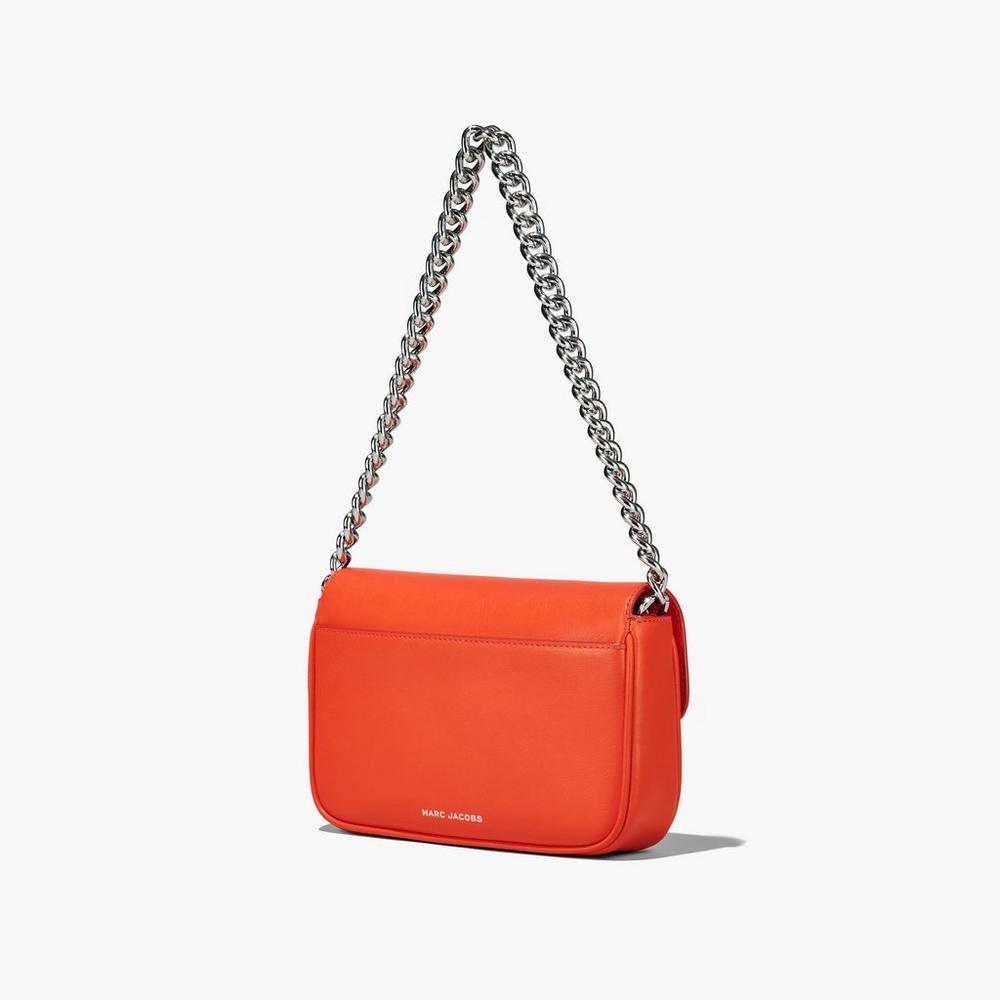 Bolsa De Hombro Marc Jacobs J Marc Soft Mujer Naranjas | ZCMG-90764