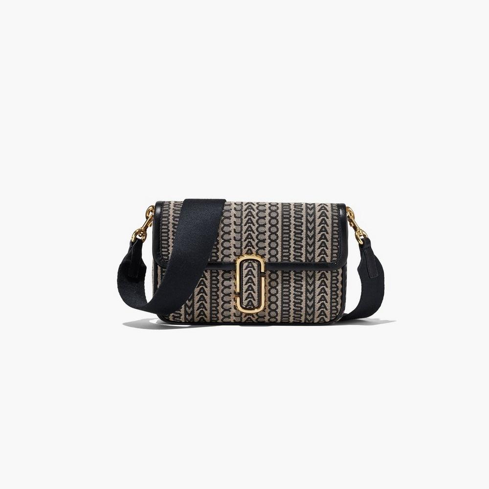 Bolsa De Hombro Marc Jacobs Monogram J Marc Mujer Beige Multicolor | DTIZ-53642