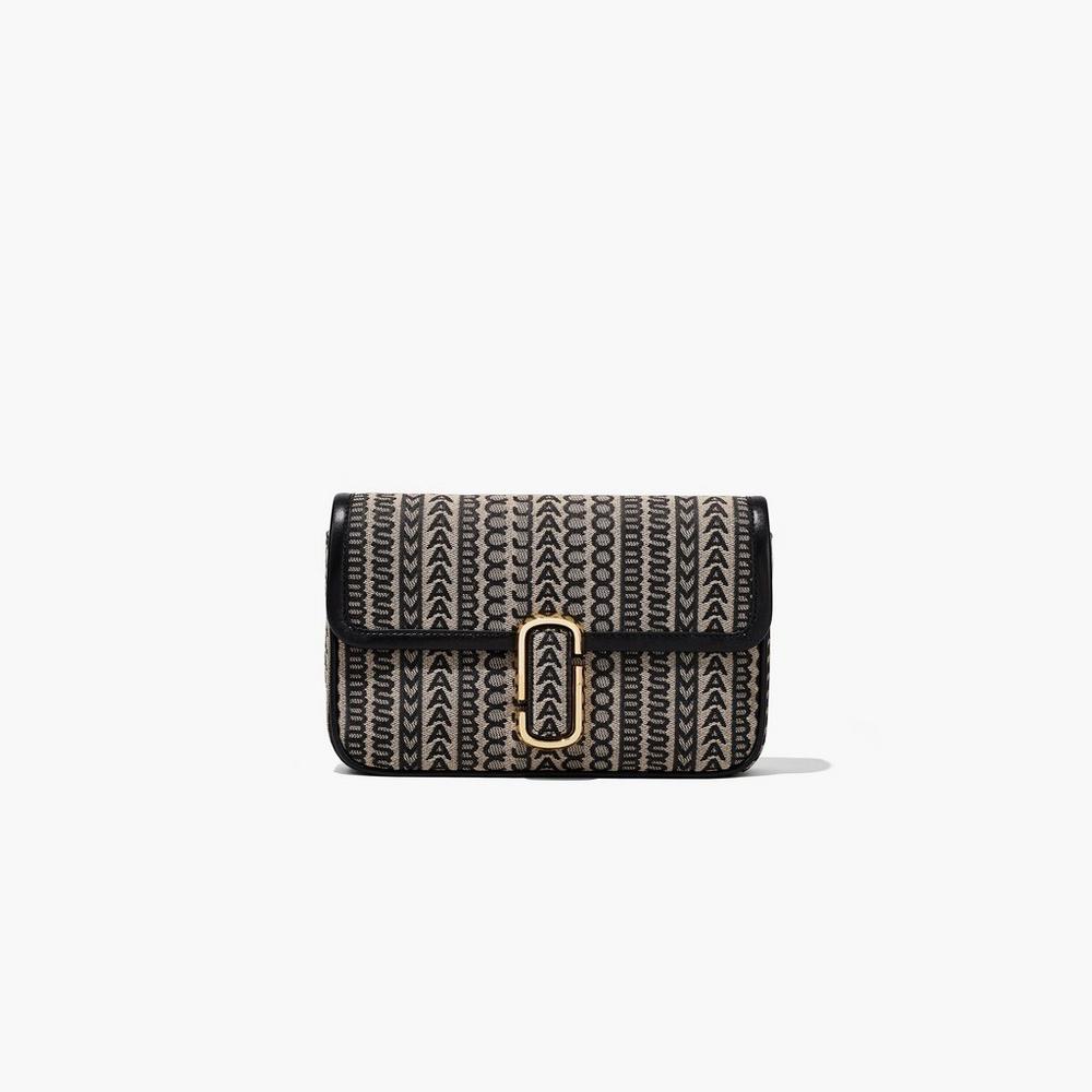 Bolsa De Hombro Marc Jacobs Monogram J Marc Mujer Beige Multicolor | DTIZ-53642