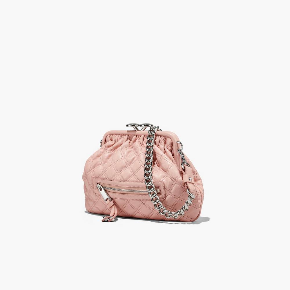 Bolsa De Hombro Marc Jacobs Re-Edition Acolchado Leather Little Mujer Rosas | YSDO-86543