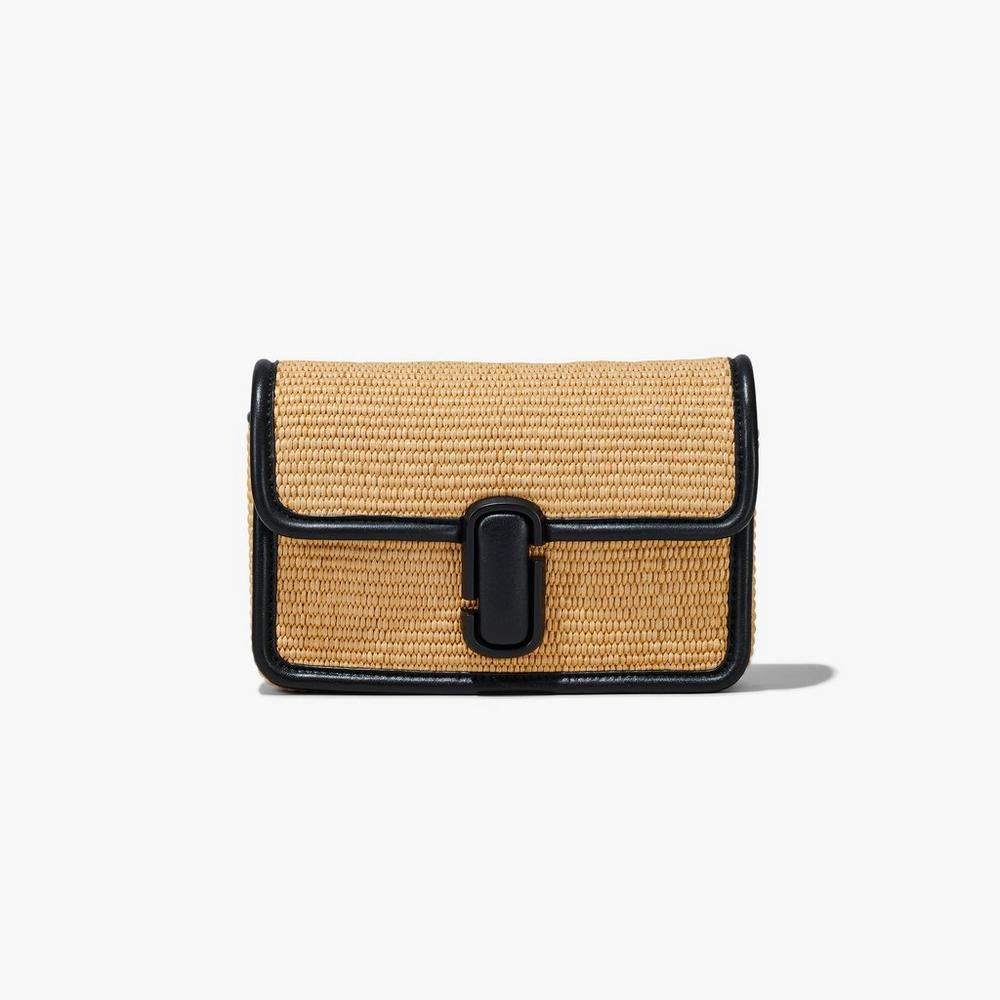 Bolsa De Hombro Marc Jacobs Woven J Marc Mujer Navajowhite | COGJ-54723