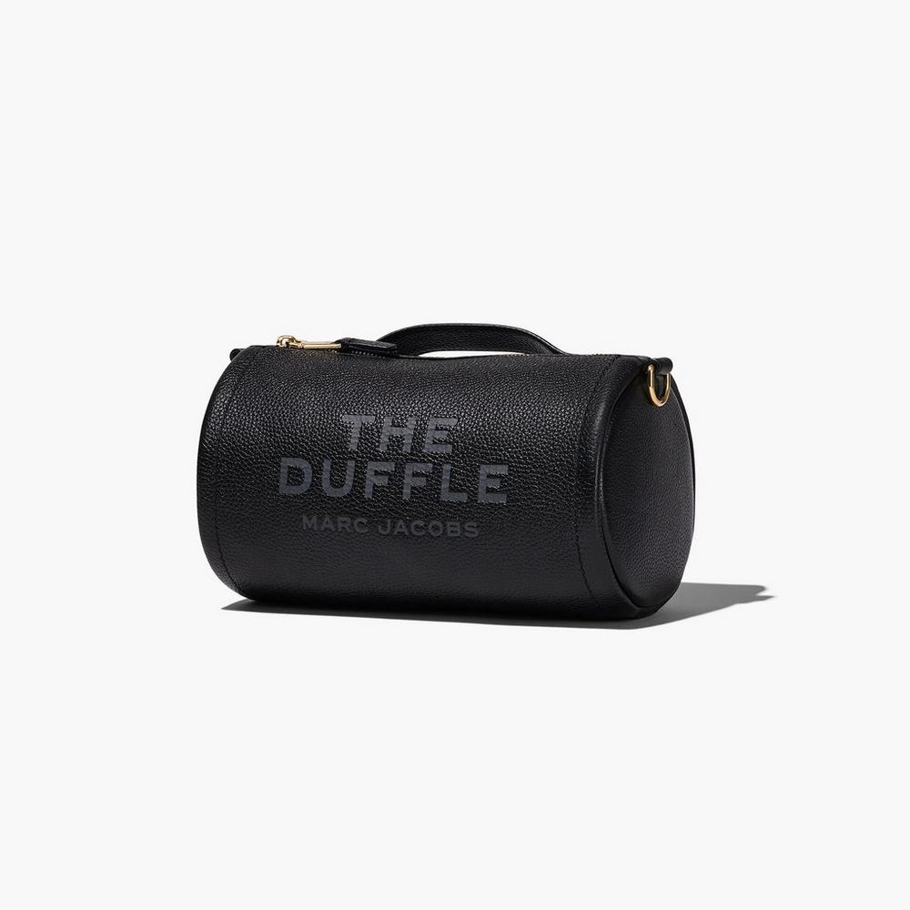 Bolsa Duffle Marc Jacobs Leather Mujer Negras | GIET-18754