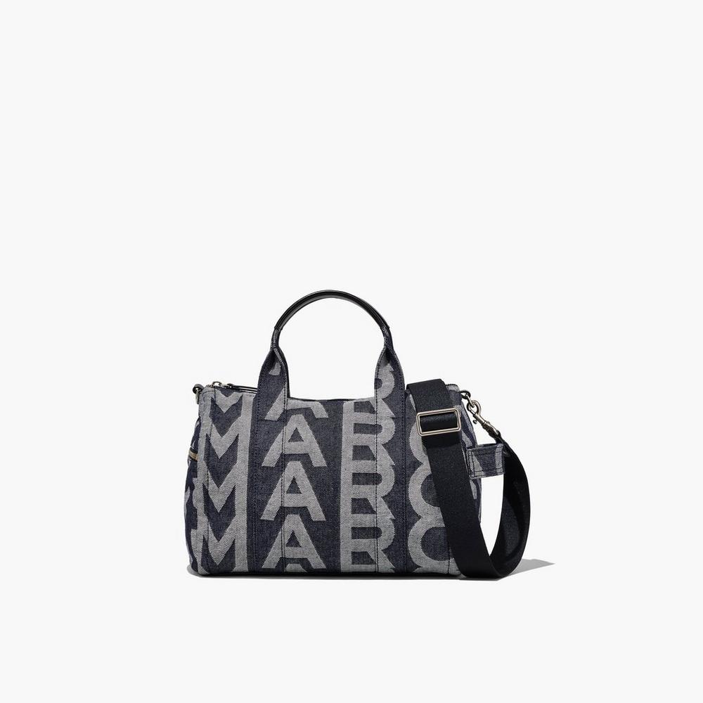 Bolsa Duffle Marc Jacobs Monogram Denim Mujer Azules | YLDM-64018