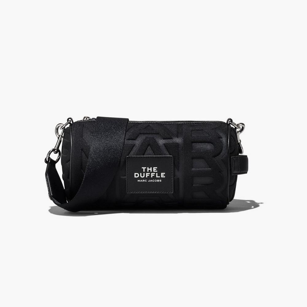 Bolsa Duffle Marc Jacobs Monogram Neoprene Mujer Negras | BTOY-73491