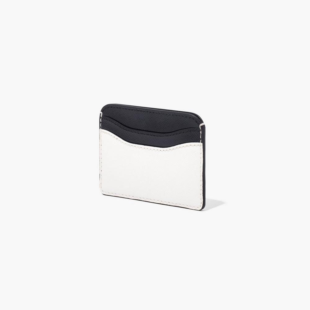 Bolsa Snapshot Marc Jacobs Card Case Mujer Negras Blancas | RBGP-59167