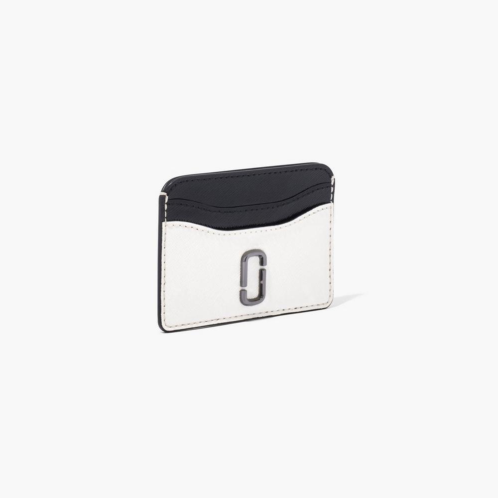 Bolsa Snapshot Marc Jacobs Card Case Mujer Negras Blancas | RBGP-59167