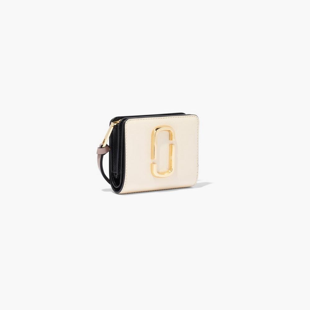 Bolsa Snapshot Marc Jacobs Mini Compact Wallet Mujer Blancas Multicolor | HCNT-78453