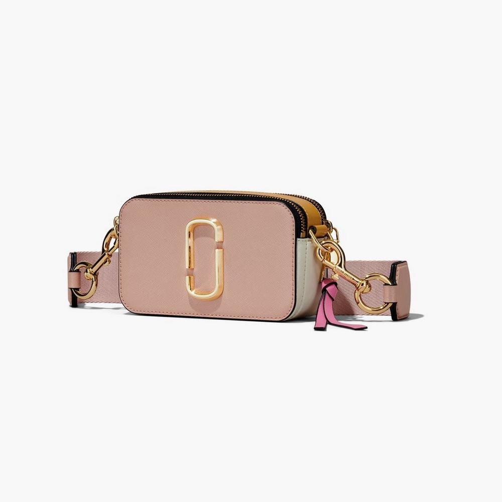 Bolsa Snapshot Marc Jacobs The Mujer Rosas Multicolor | VPFU-24067