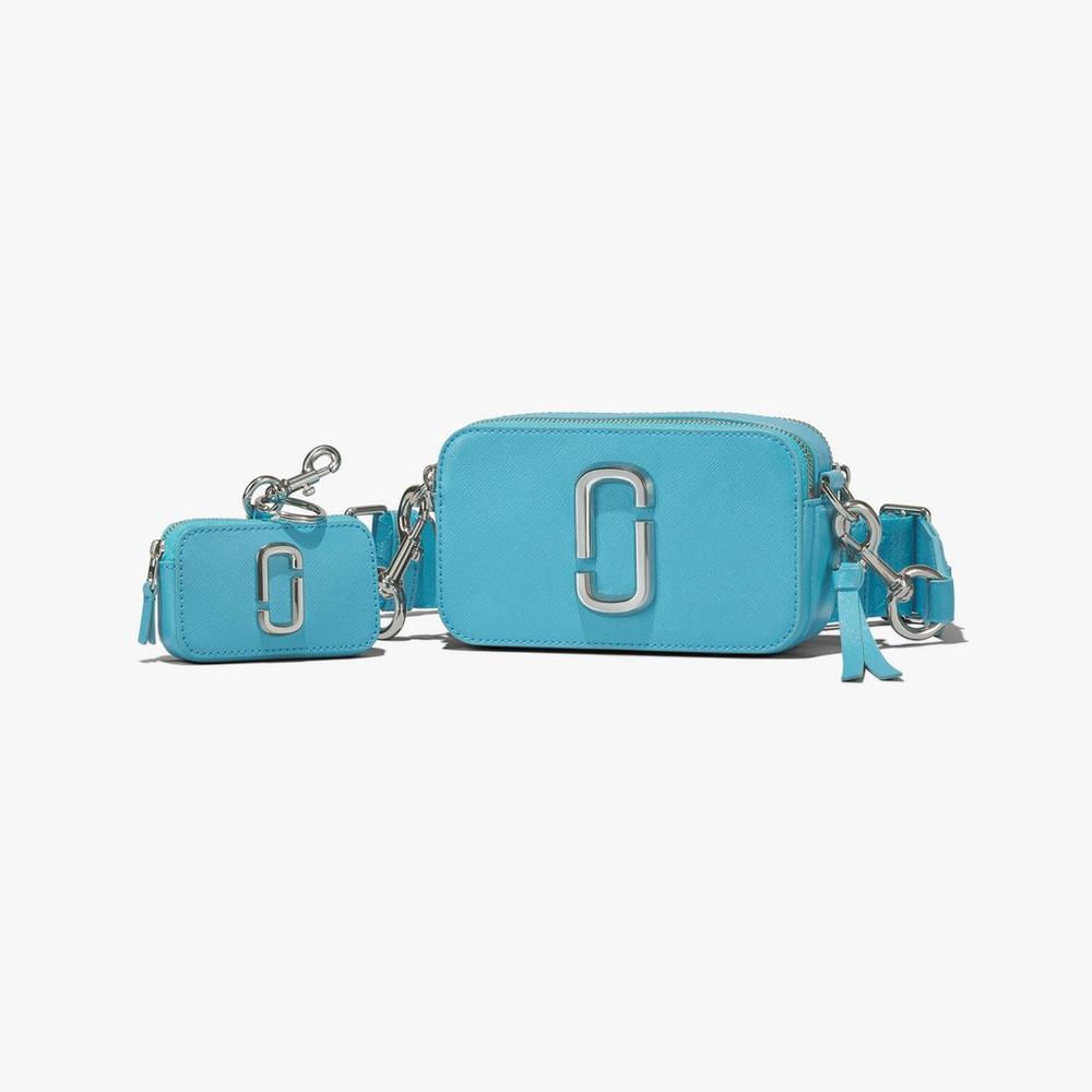 Bolsa Snapshot Marc Jacobs Utility Mujer Darkturquoise | SRML-34809