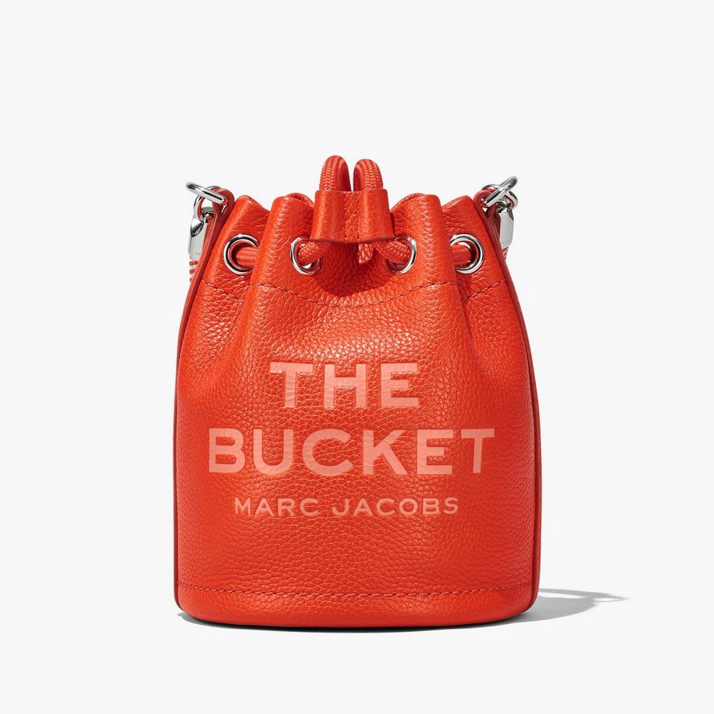 Bolso Saco Marc Jacobs Leather Micro Mujer Naranjas | PTYA-61280