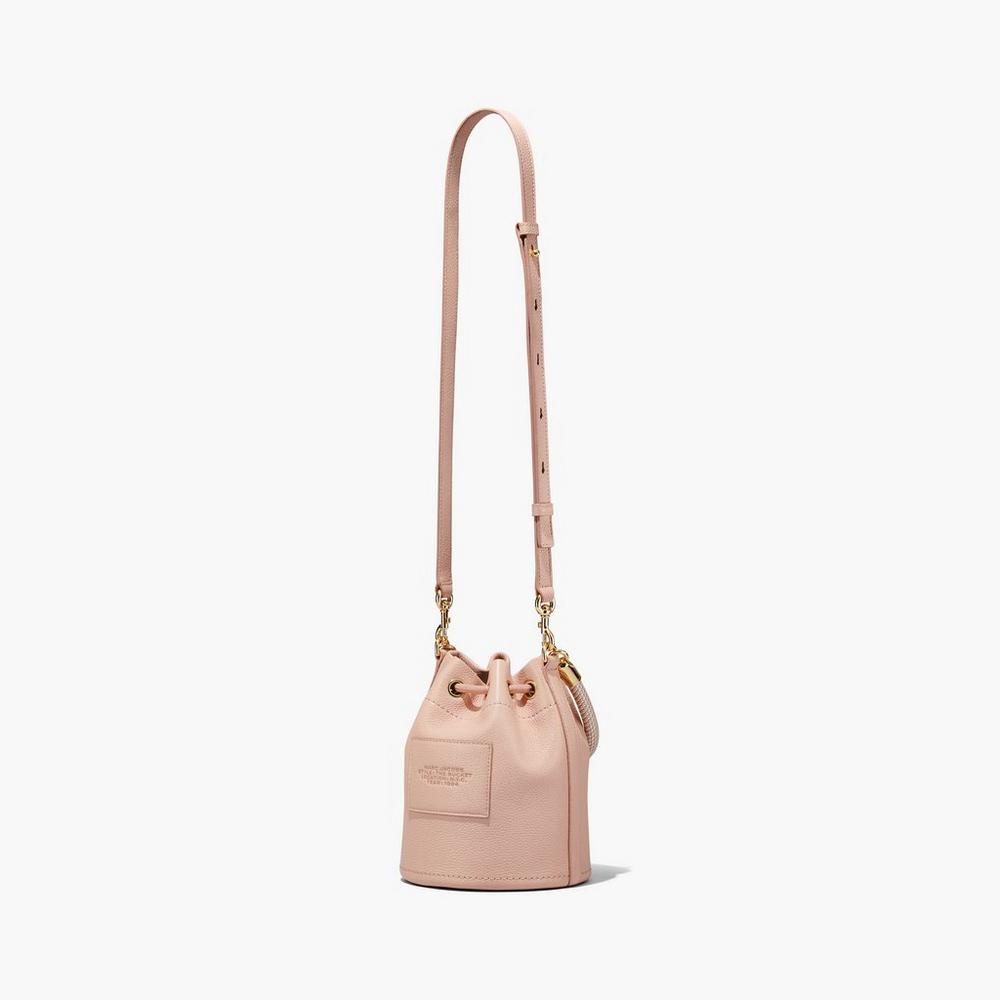 Bolso Saco Marc Jacobs Leather Mujer Rosas | YLSK-31786