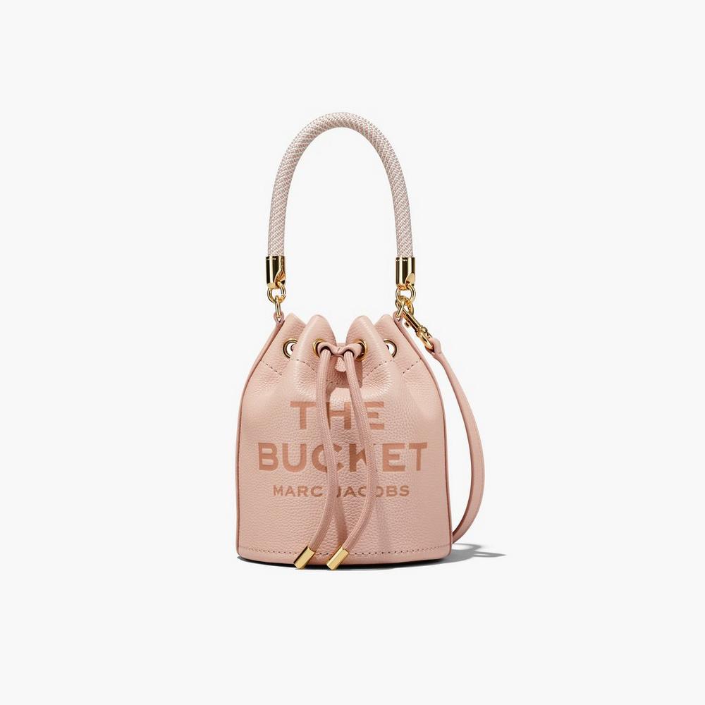 Bolso Saco Marc Jacobs Leather Mujer Rosas | YLSK-31786