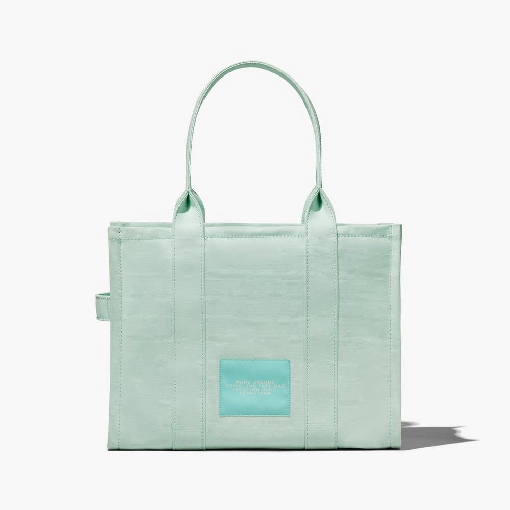 Bolso Tote Marc Jacobs Large Mujer Paleturquoise | ZCBF-27304