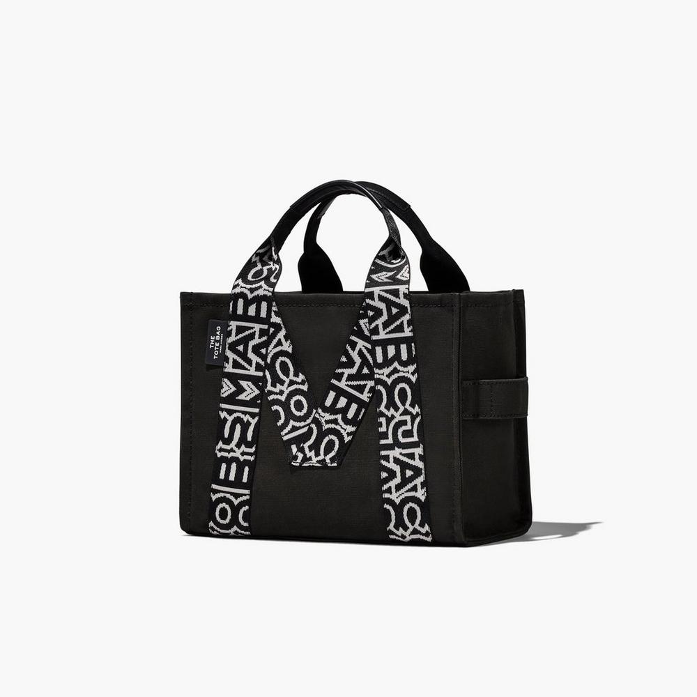 Bolso Tote Marc Jacobs M Medium Mujer Negras Blancas | BOEX-50821