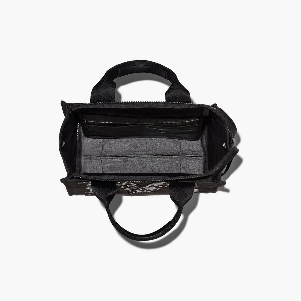 Bolso Tote Marc Jacobs M Medium Mujer Negras Blancas | BOEX-50821