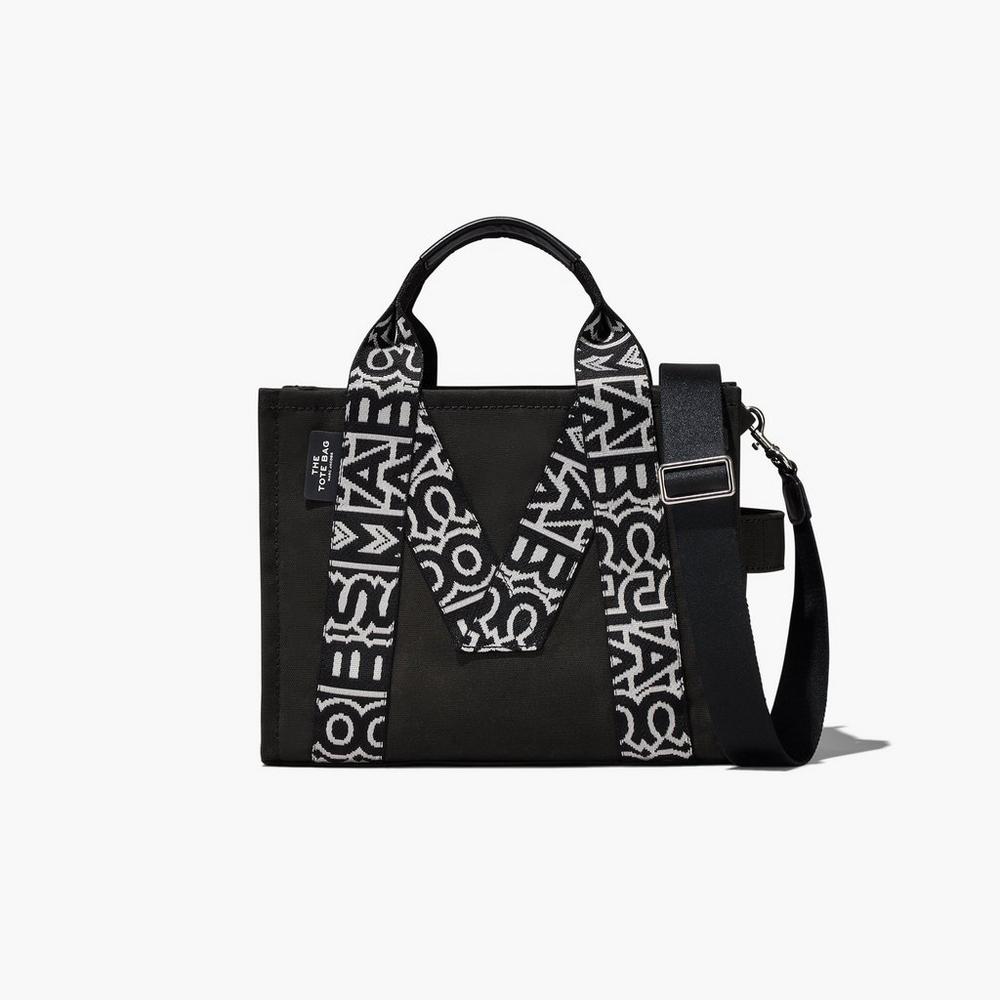 Bolso Tote Marc Jacobs M Medium Mujer Negras Blancas | BOEX-50821