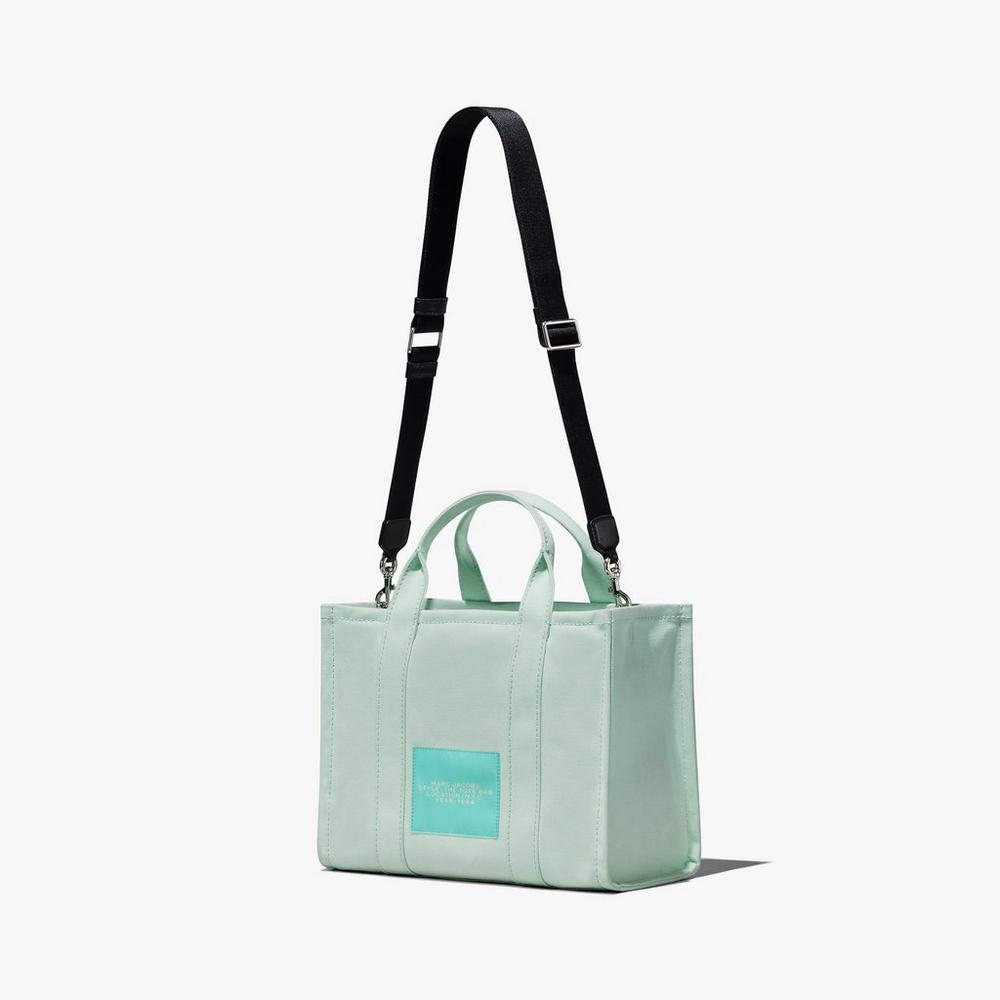 Bolso Tote Marc Jacobs Medium Mujer Paleturquoise | DGVU-87153