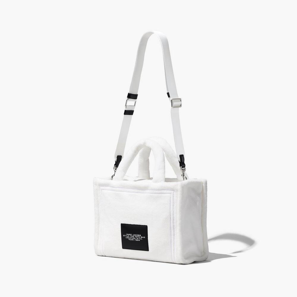 Bolso Tote Marc Jacobs Terry Medium Mujer Blancas | IBPF-21074