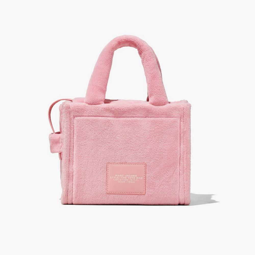 Bolso Tote Marc Jacobs Terry Medium Mujer Rosas Claro | MCJD-52076