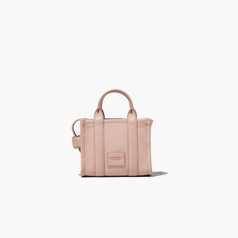 Bolsos Cruzados Marc Jacobs Leather Micro Mujer Rosas | EAIF-78143