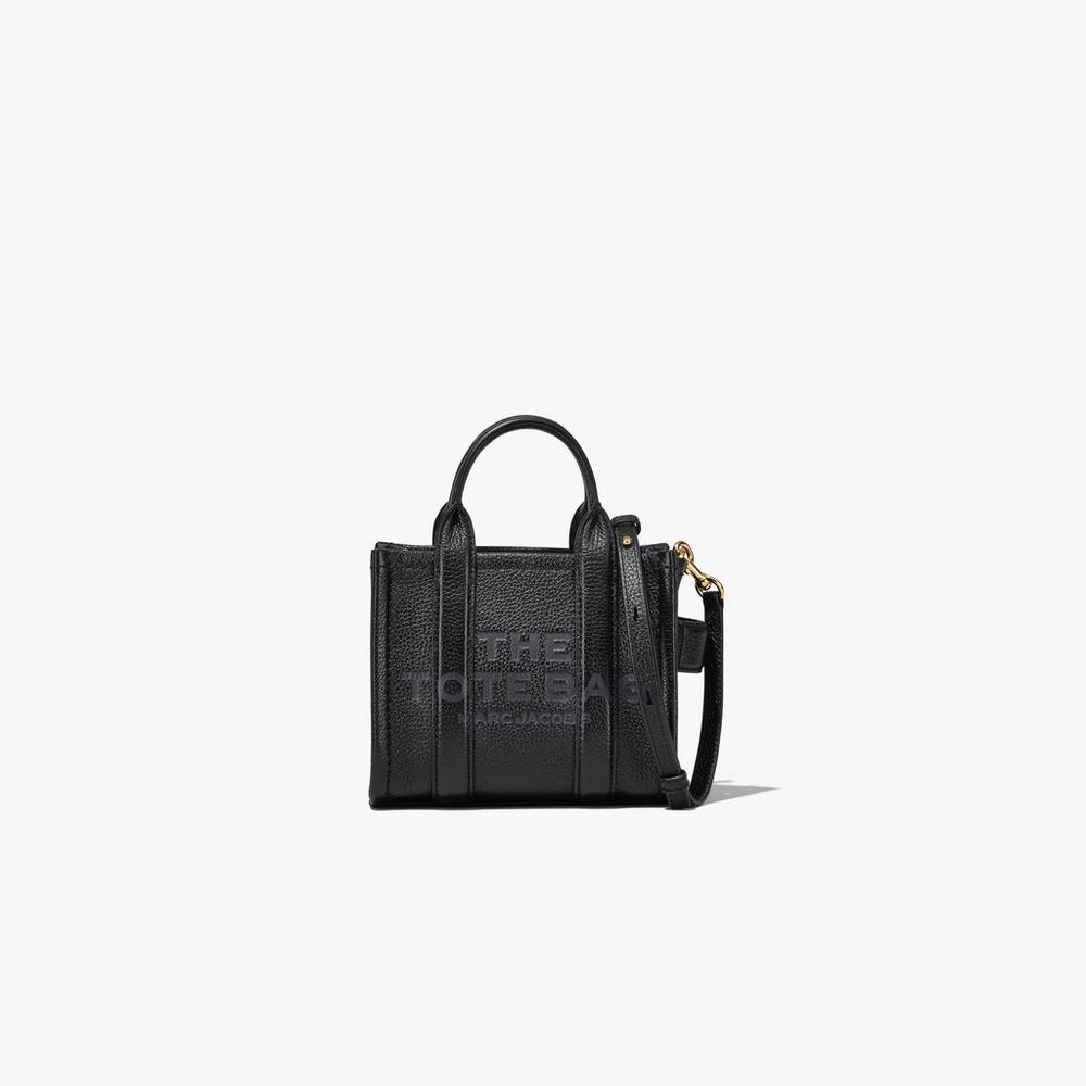 Bolsos Cruzados Marc Jacobs Leather Micro Mujer Negras | RQHV-94820