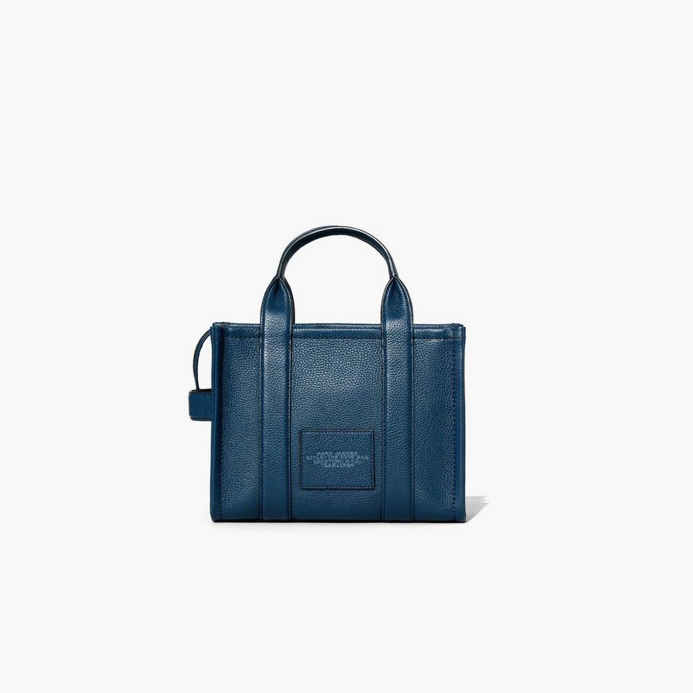 Bolsos Cruzados Marc Jacobs Leather Mini Mujer Azules | ALHT-57316