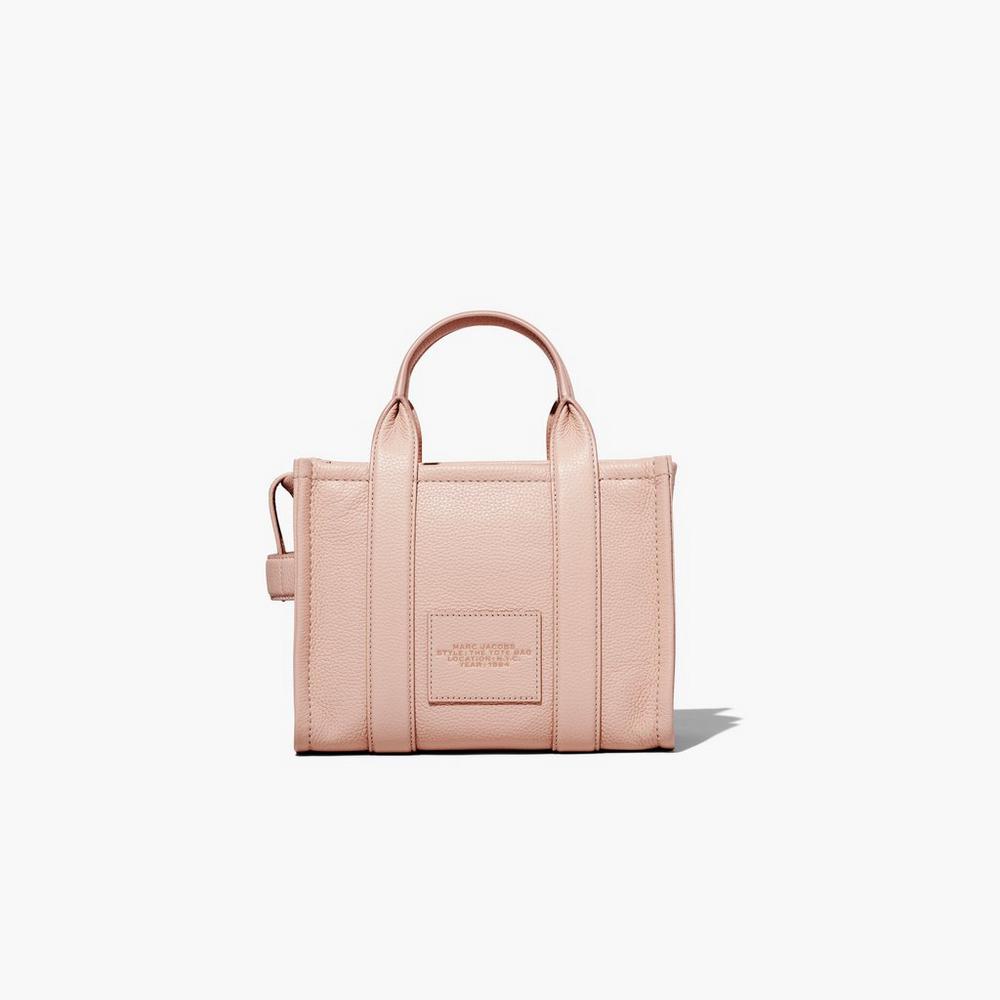 Bolsos Cruzados Marc Jacobs Leather Mini Mujer Rosas | BLZT-09512