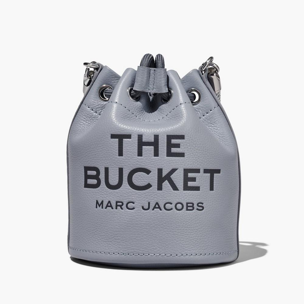 Bolsos Cruzados Marc Jacobs Leather Mujer Gris | MKGN-39150