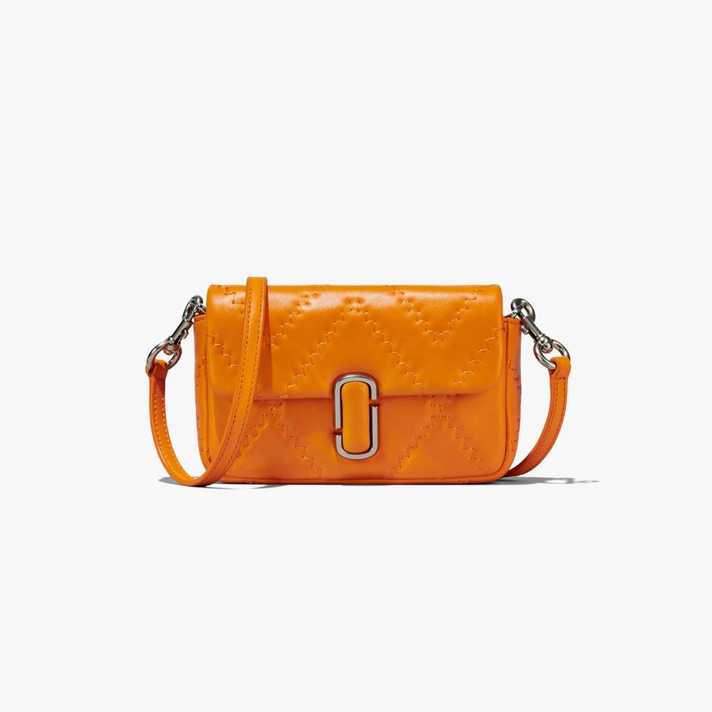 Bolsos Mini Marc Jacobs Acolchado Leather J Marc Mujer Darkorange | LQMY-85207