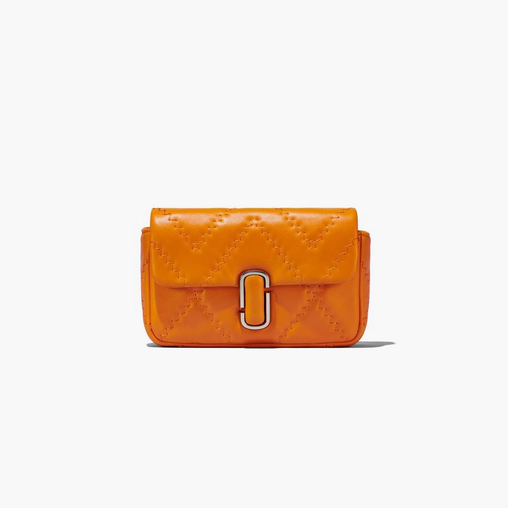 Bolsos Mini Marc Jacobs Acolchado Leather J Marc Mujer Darkorange | LQMY-85207