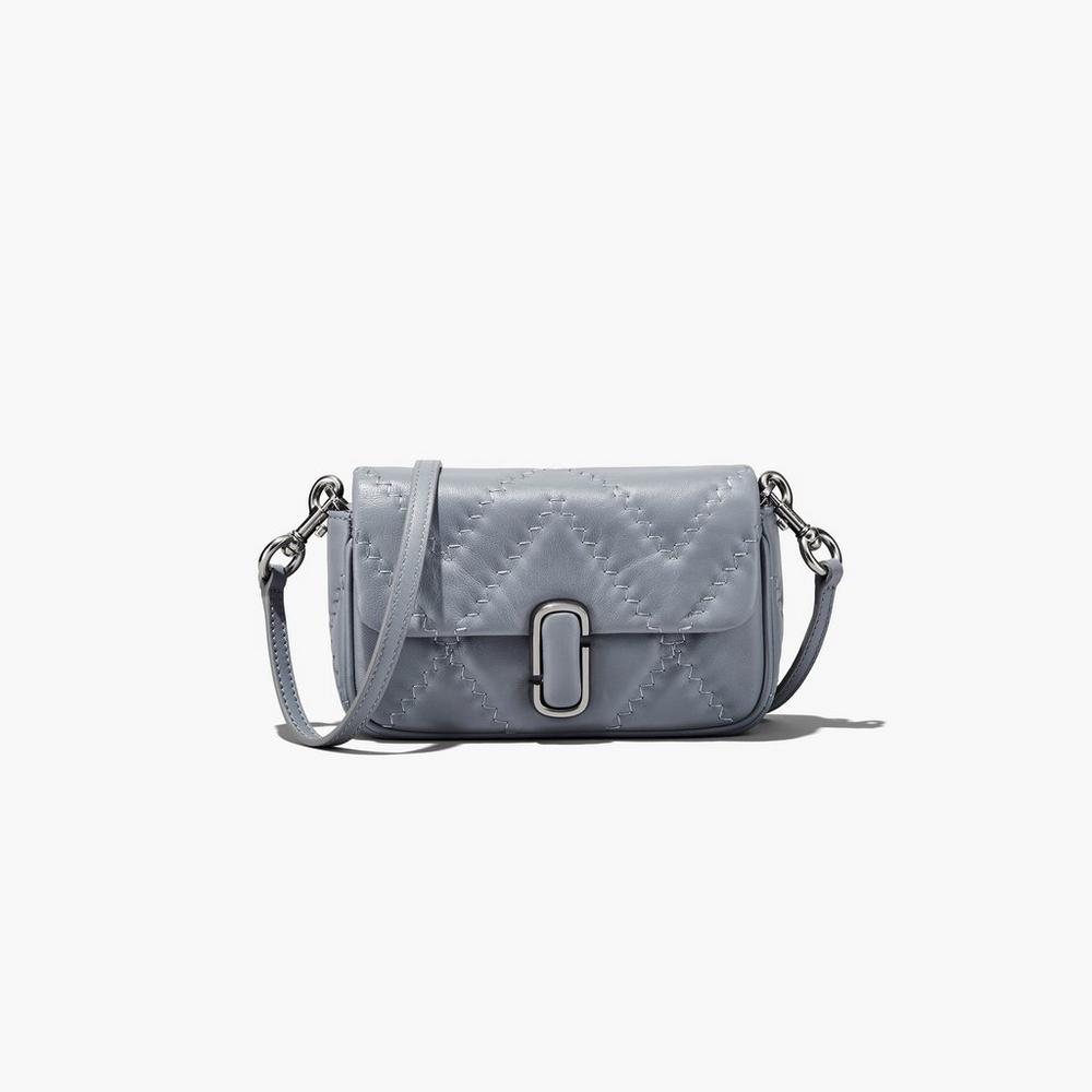 Bolsos Mini Marc Jacobs Acolchado Leather J Marc Mujer Gris | SGTL-97326