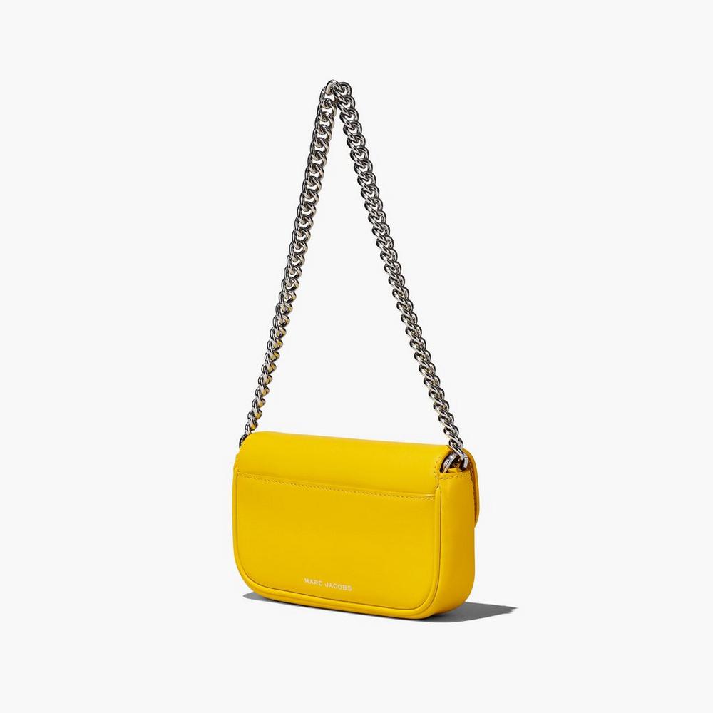 Bolsos Mini Marc Jacobs J Marc Mujer Amarillo | NCIE-89610