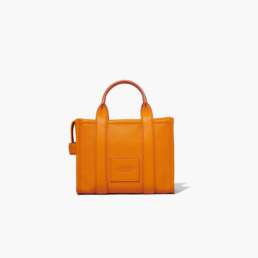 Bolsos Mini Marc Jacobs Leather Mujer Darkorange | DSKT-05743