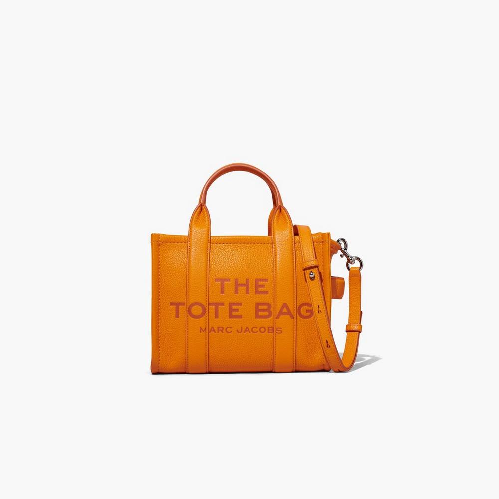 Bolsos Mini Marc Jacobs Leather Mujer Darkorange | DSKT-05743