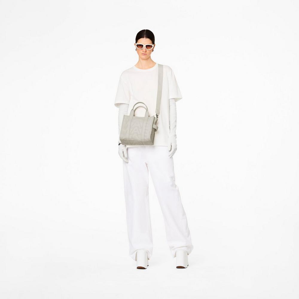 Bolsos Mini Marc Jacobs Outline Monogram Mujer Blancas | MENW-41726