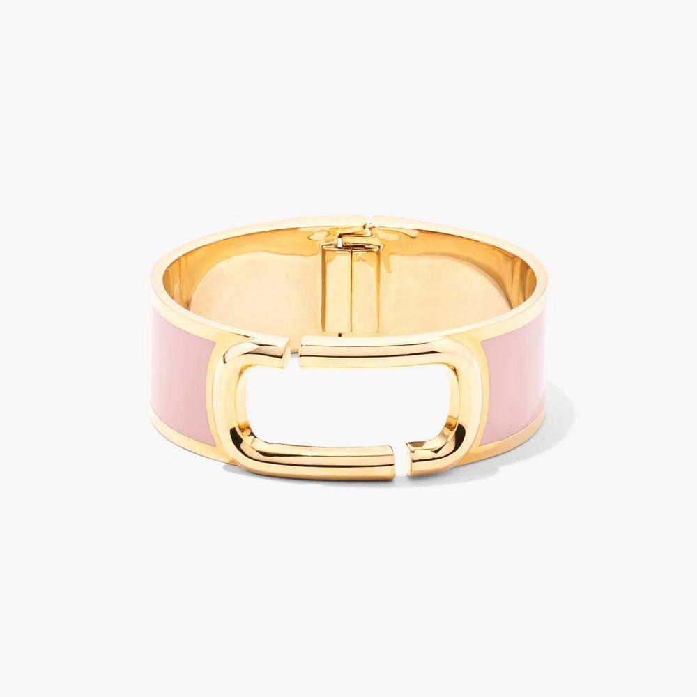 Brazaletes Marc Jacobs J Marc Large Hinge Mujer Rosas Doradas | ZATY-17089