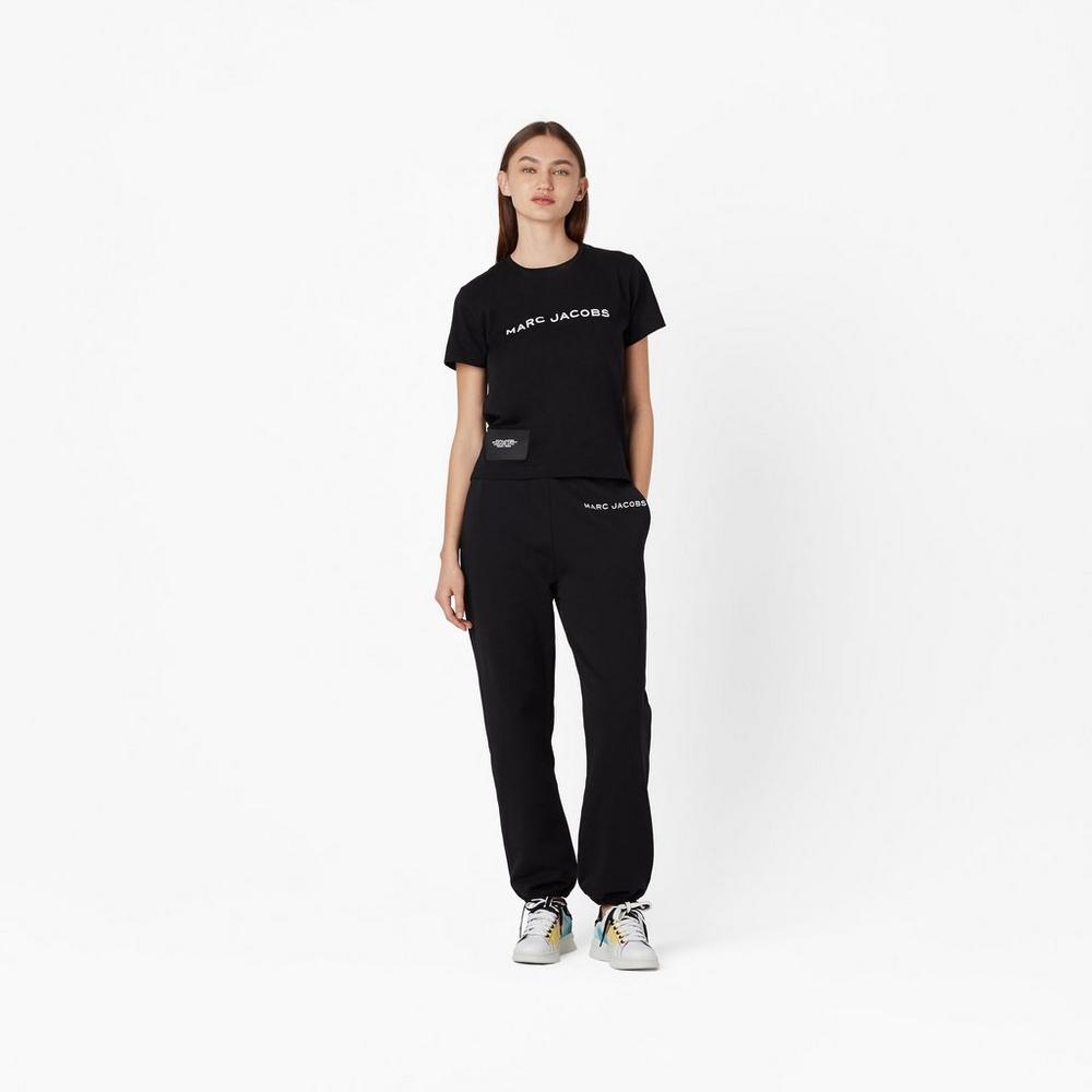 Camiseta Marc Jacobs T-Shirt Mujer Negras | IPFR-58037